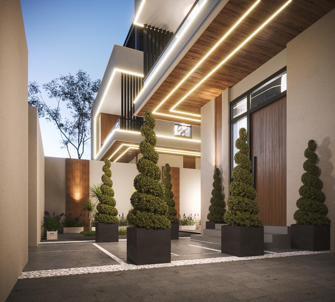 المدخل الليلي