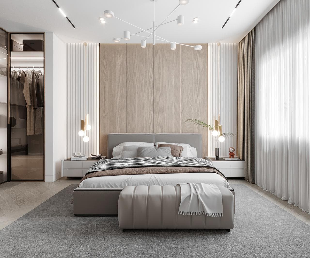 غرفة النوم الرئيسية